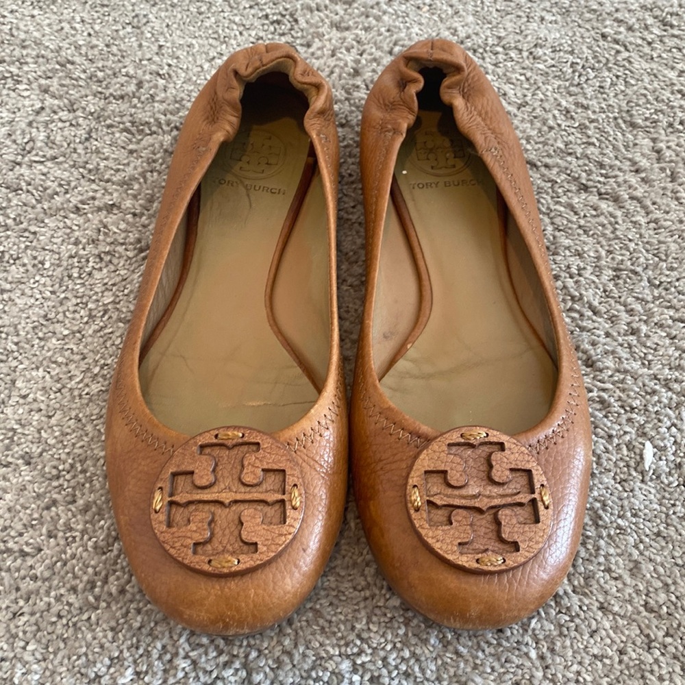 COPY - Tory Burch flats size 8 cognac